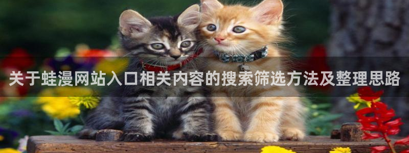 漫画岛在线漫画大全:关于蛙漫网站入口相关内容的搜索筛选方法及整理思路